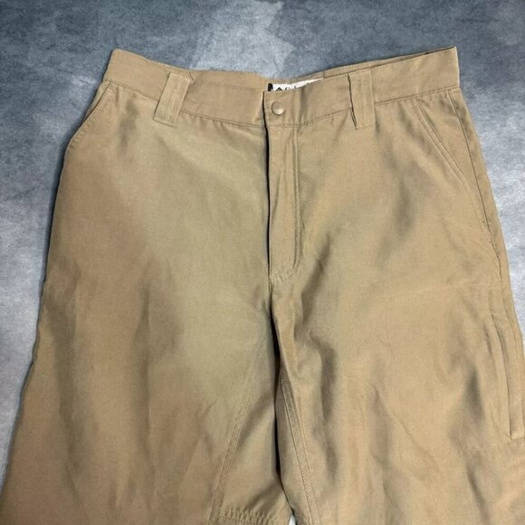 Columbia GRT Mens Pants Size 32 Cargo Hiking Trail Polyester Khaki Olive-Tan - Picture 2 of 15